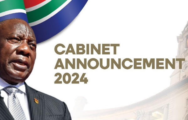 President Cyril Ramaphosa announces a new National Executive 2024