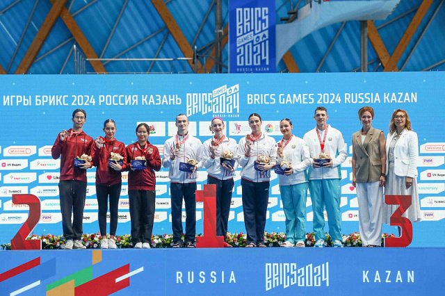 Russia, China and Belarus lead medal…