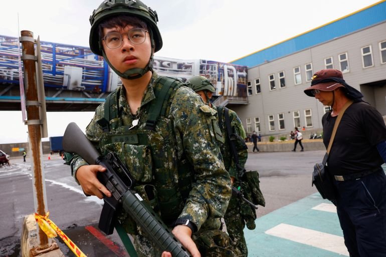 Taiwan holds war games amid tensions…