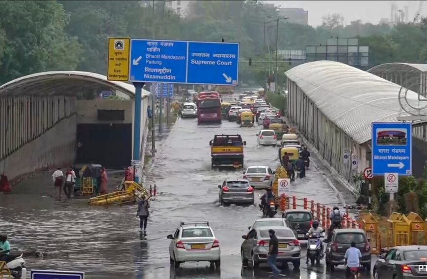 Delhi Records 378.5 MM Of Rainfall In August, Its Highest…