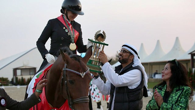 Moscow region summarises results of dressage tournaments for United Arab Emirates Cup