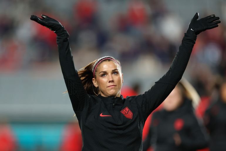 USA football legend Alex Morgan retires…