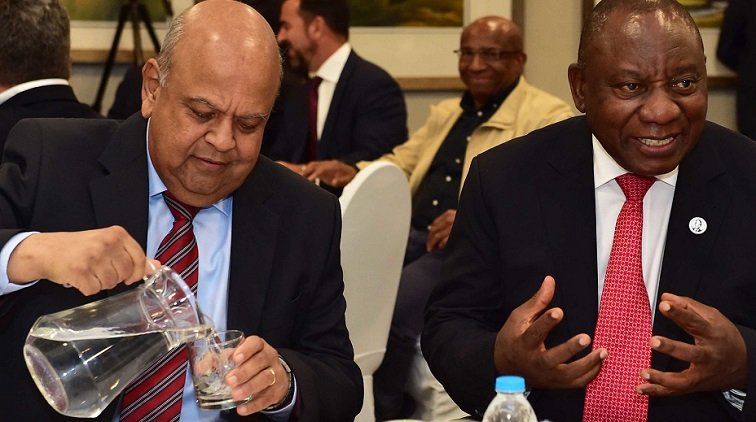 Ramaphosa has spoken to Gordhan, sends well wishes