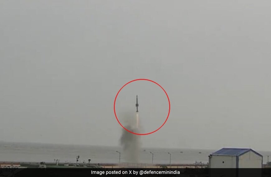 Video: India Successfully Flight Tests Surface-to-air…