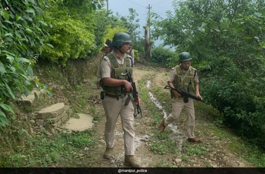 Security Forces In Manipur Foil Bid To Loot Weapons From Police Armouries