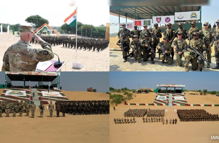 “Biggest Joint Military Exercise” Between India, US Begins In Rajasthan