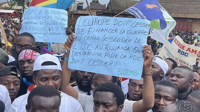 Protesters in eastern DRC denounce Rwanda…