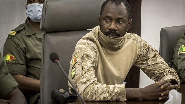 The head of Mali’s military junta appoints himself to the highest rank in the army