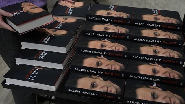 Navalny’s memoir featured in London ahead…