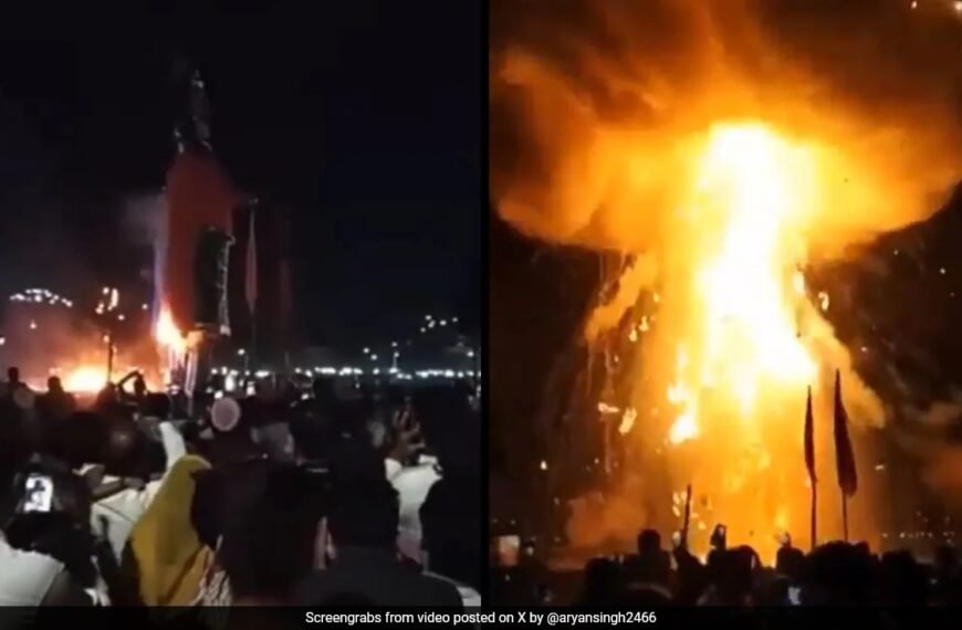 Ravan Effigy Burning Or “Nuclear Blast”? This Dussehra Video Has Gone Viral