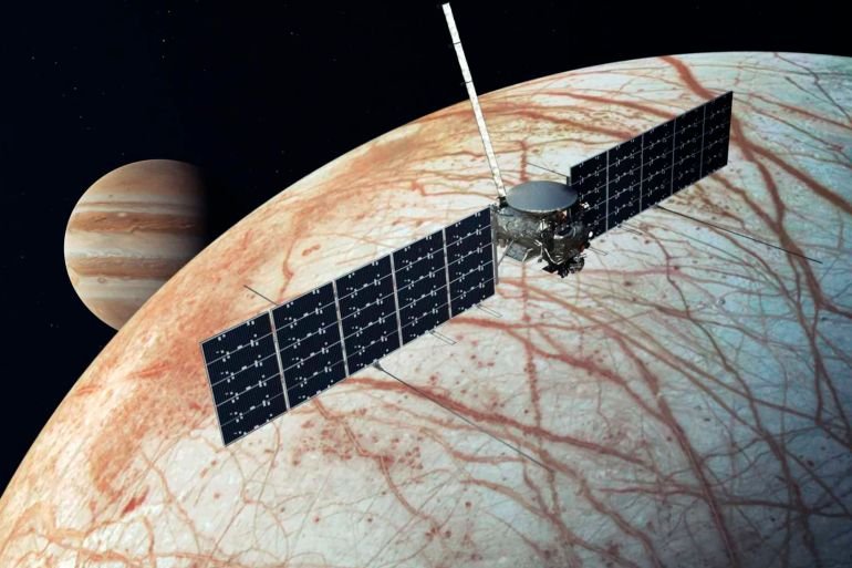 NASA launches space mission to Jupiter moon in search for life