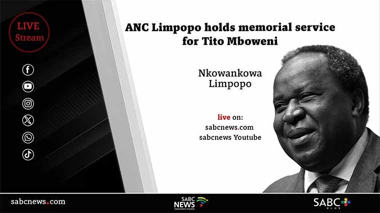 LIVE | ANC Limpopo holds memorial…