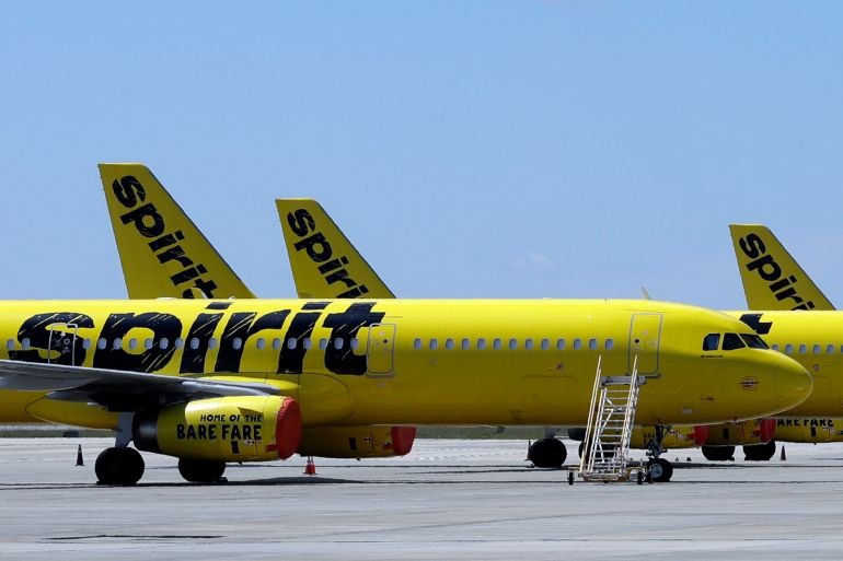 US no-frills pioneer Spirit Airlines files for bankruptcy protection