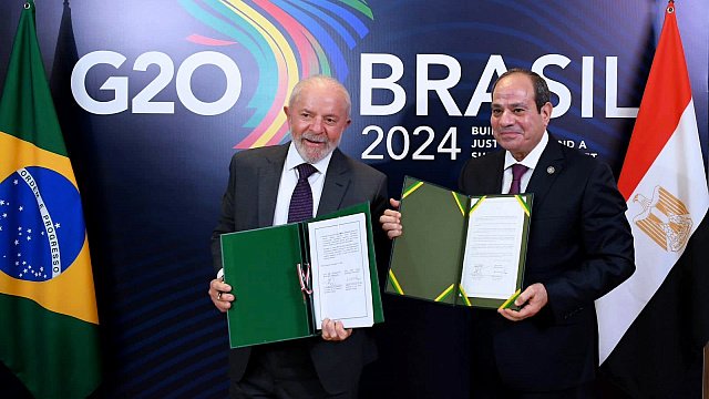 Egypt and Brazil conclude strategic partnership…