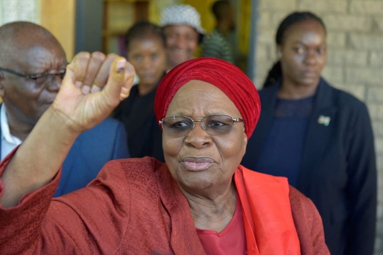 Namibia set for first female president as disputed election count advances