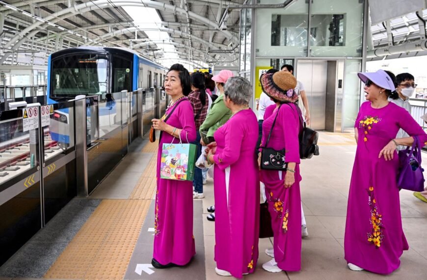 ‘Historic achievement’: Vietnam’s Ho Chi Minh City’s first metro line opens