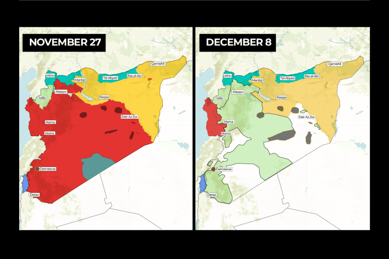 Taking Syria: The opposition’s battles shown…