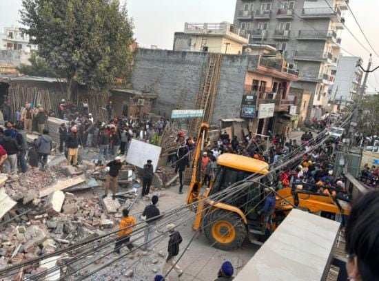 Multi-Storey Building Collapses In Punjab’s Mohali, Several Feared Trapped