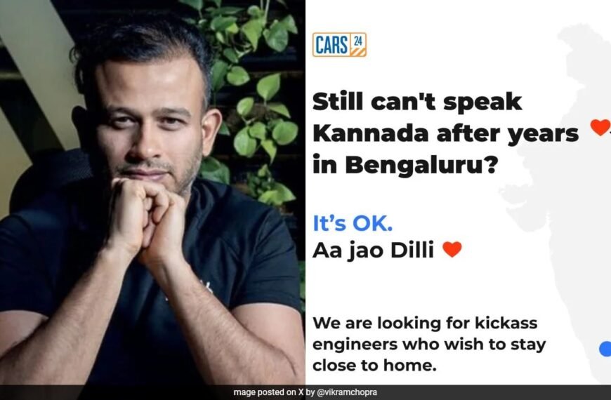 “Can’t Speak Kannada? Come To Delhi”:…