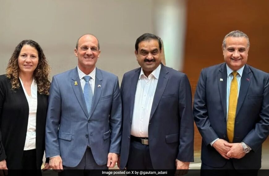 Gautam Adani Meets Israeli Envoy, Discusses India-Israel Collaboration