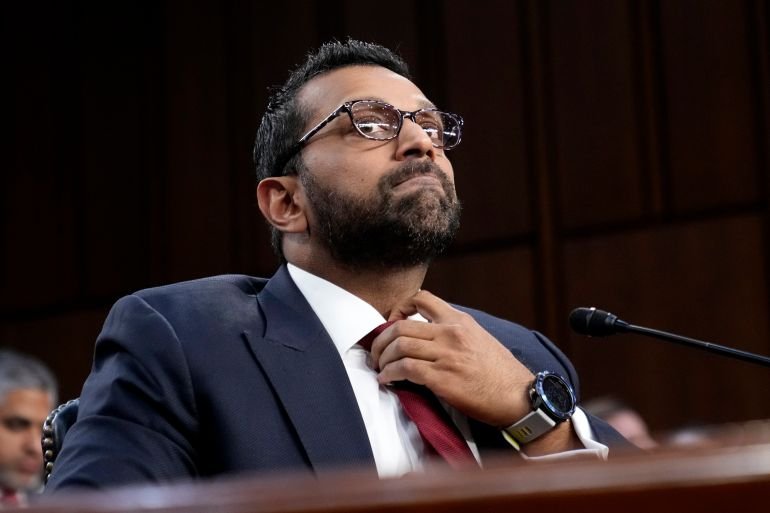 US Senate confirms Kash Patel for a 10-year term to lead the FBI