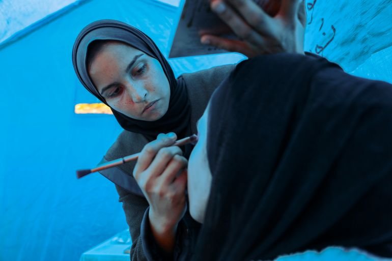 Beauty in Gaza: Noor’s tent salon in the rubble